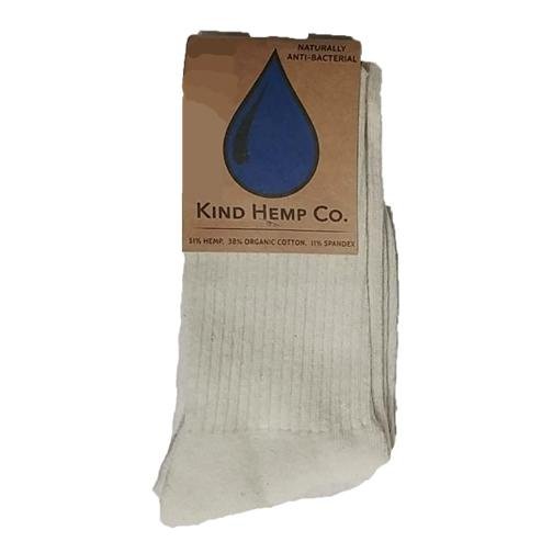 Kind Hemp Crew Socks - Vital Hemp, Inc.
