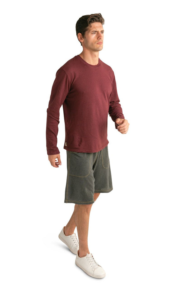 Men's Long Sleeve Hemp Tee - Vital Hemp, Inc.