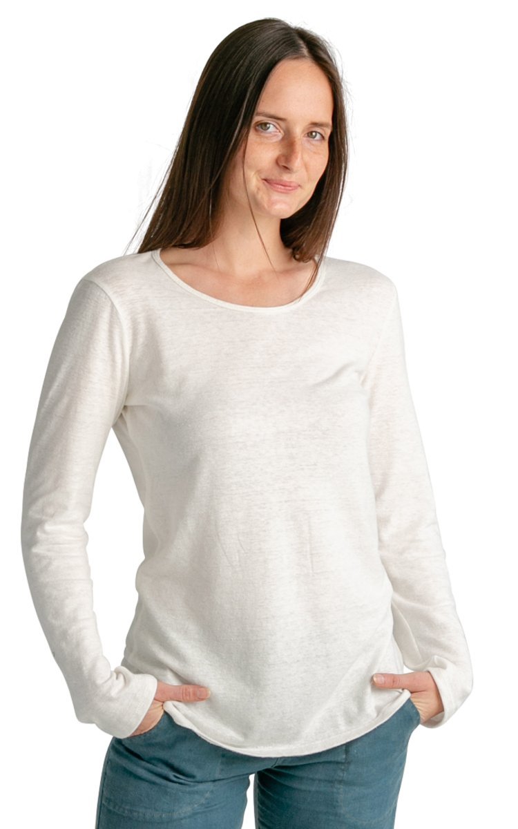 HEMP LONG SLEEVE TEE WIDE 3 AIOT! ver.（Longsleeve Round
