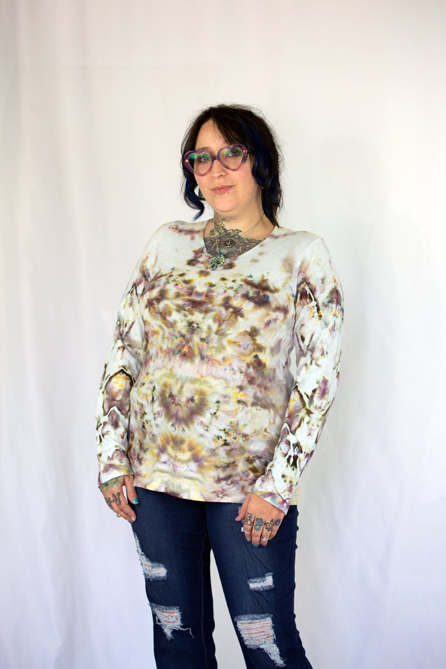 plage 24SS/Hemp Mix LongTシャツ Long Sleeve Hemp Tee for Women with over-sized fit by Dash Hemp
